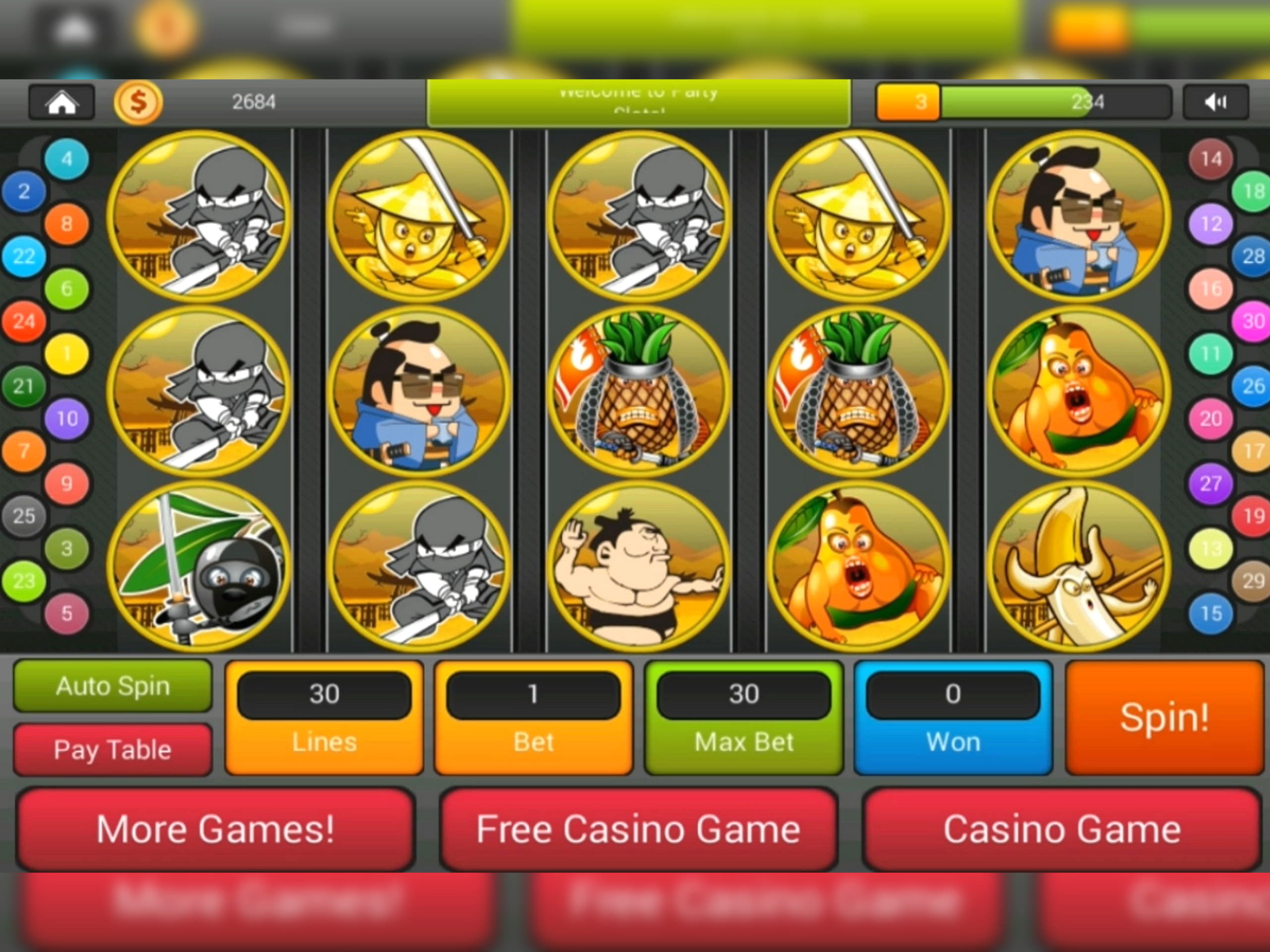 140 Trial Spins at Vegas Casino Online