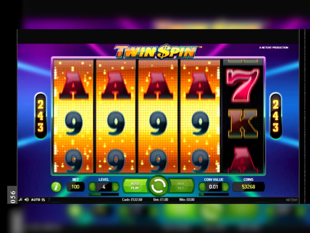 25 Free Spins no deposit at Win A Day Casino