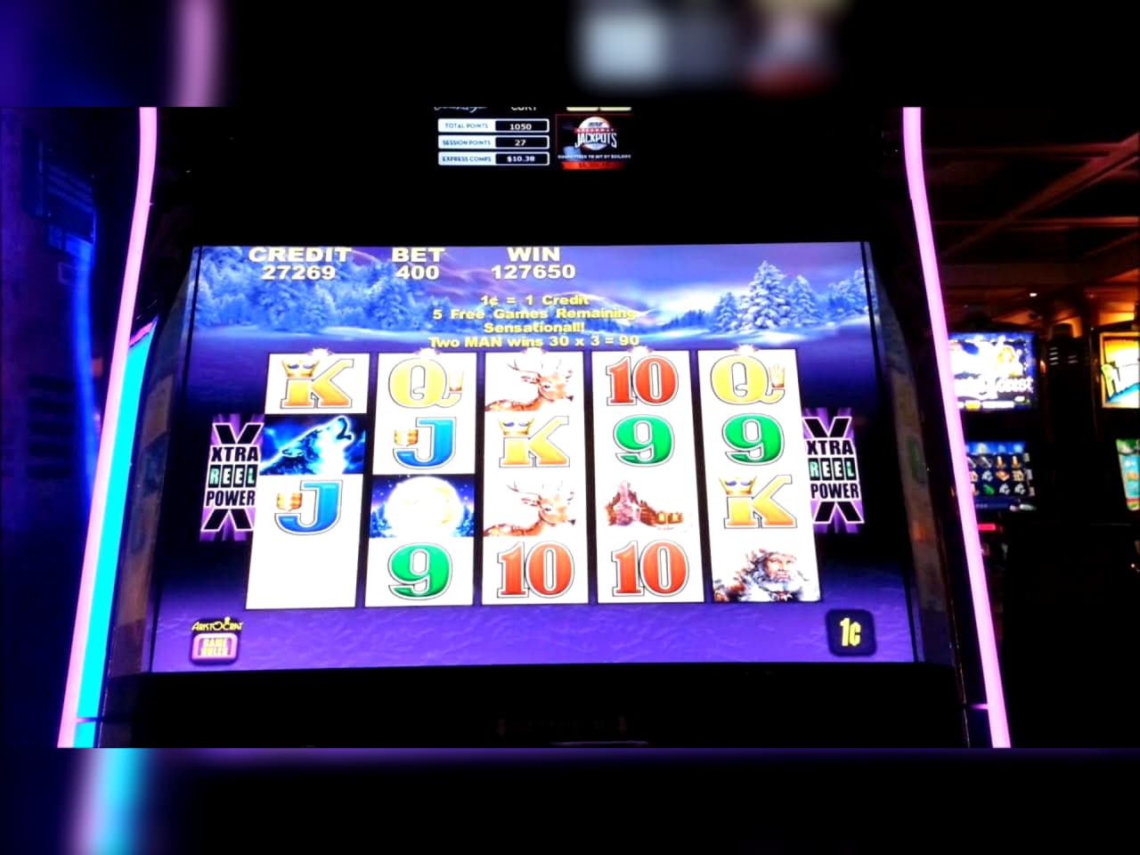 $335 Free casino chip at Win A Day Casino