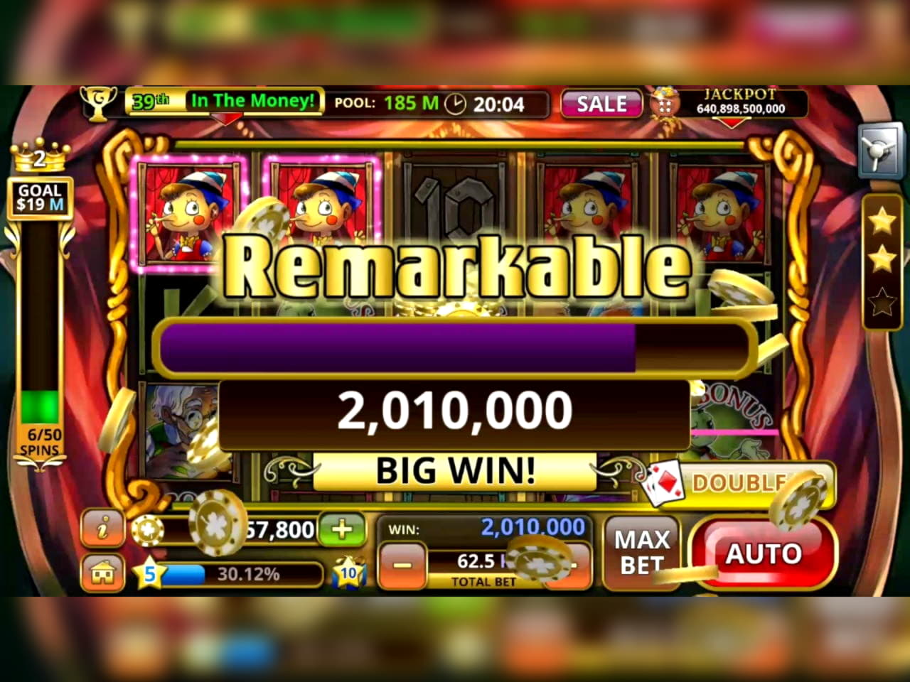 $185 Free Casino Chip at Win A Day Casino