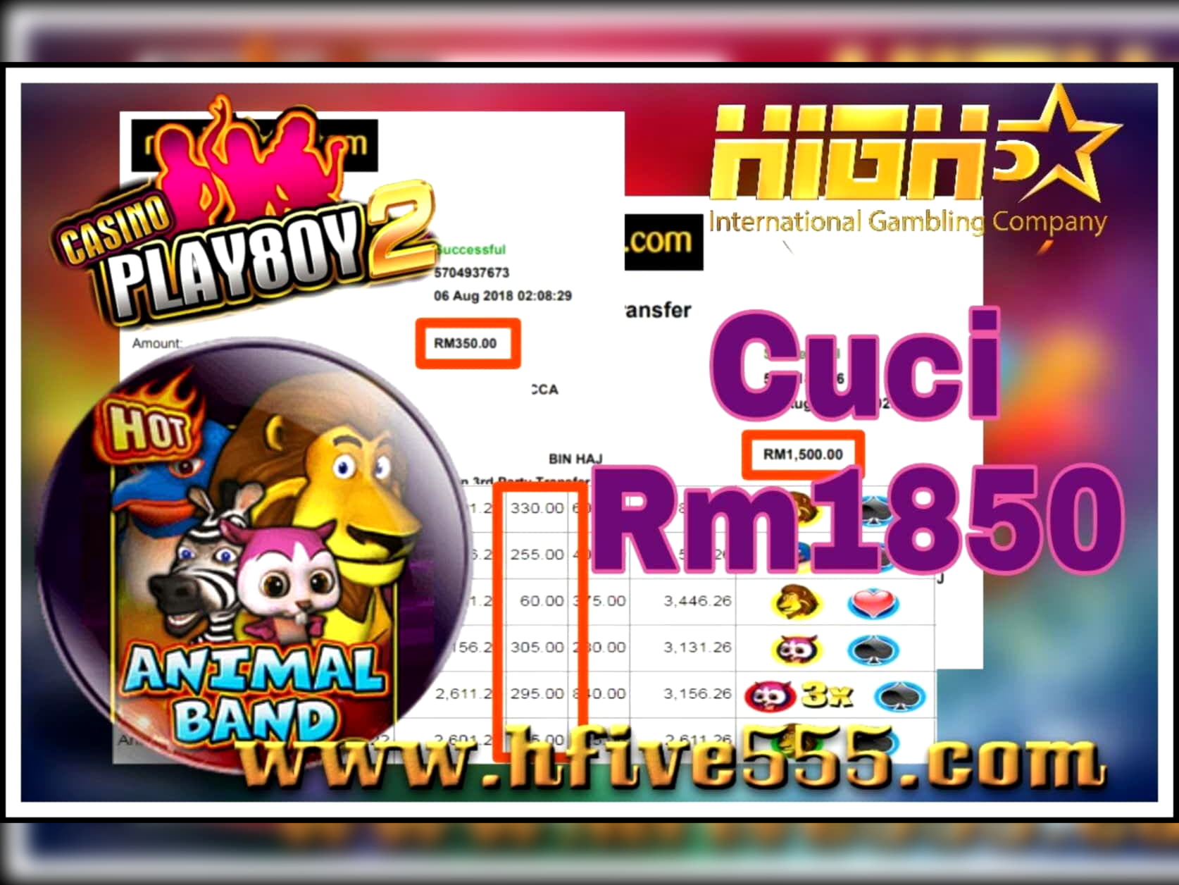 265% Match at a Casino at Mansion Casino