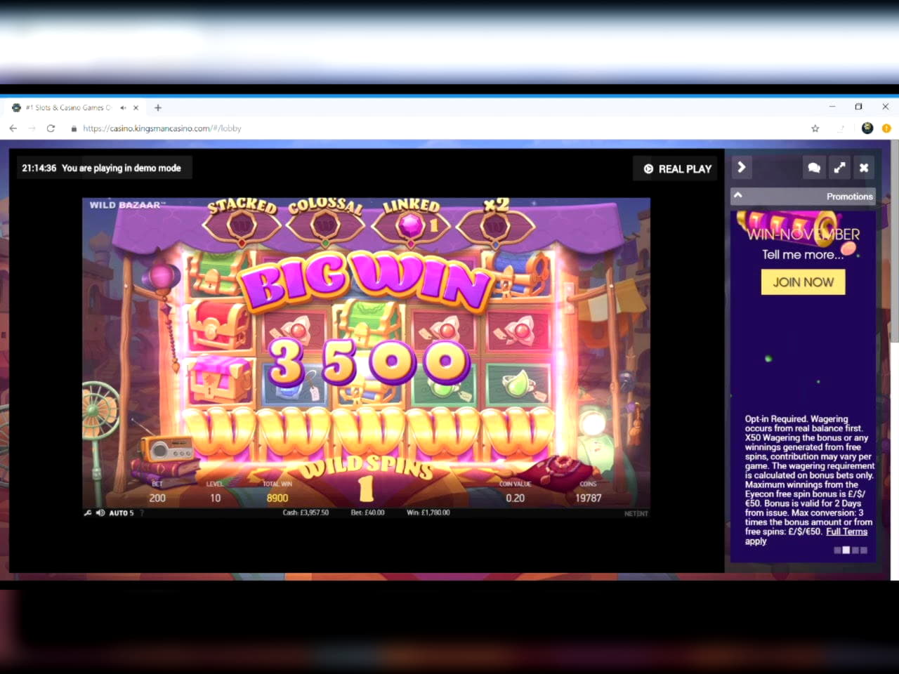 ﻿$100 Free Casino Ticket at Win A Day Casino