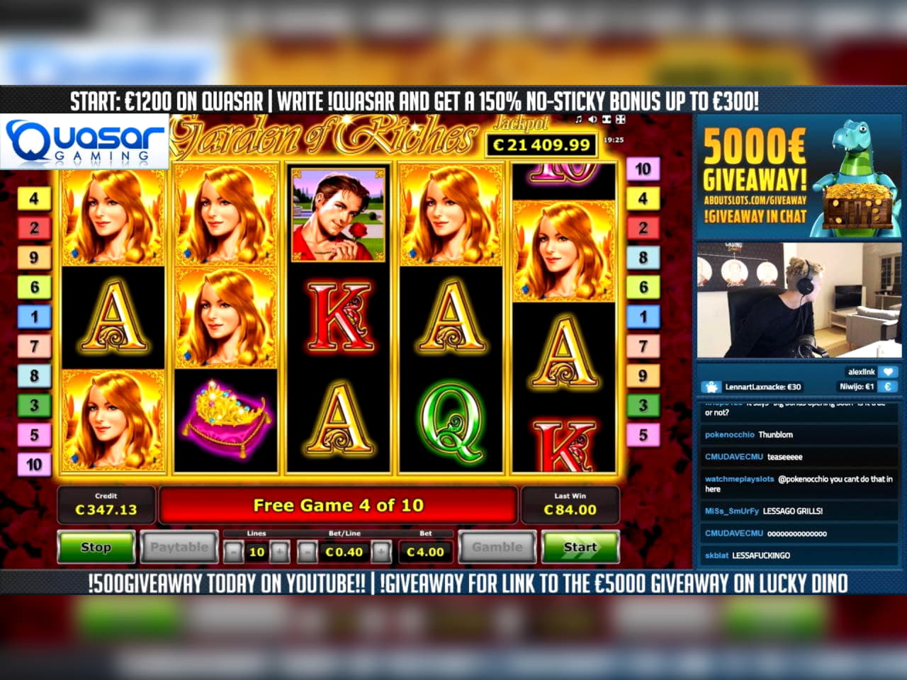 EUR 475 FREE Casino Chip at Casino Cruise