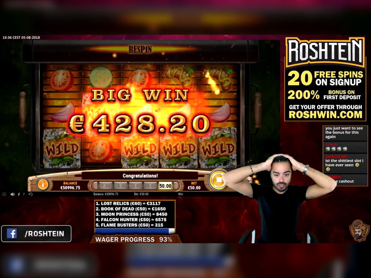 75 Free Spins no deposit at Royal Panda Casino
