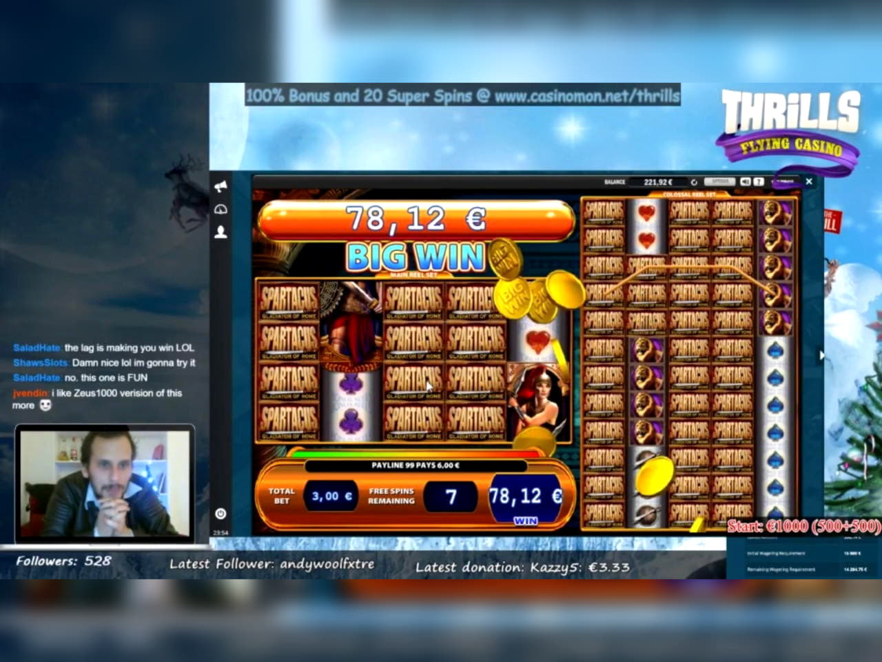 ﻿$385 FREE Chip Casino at Mega Casino