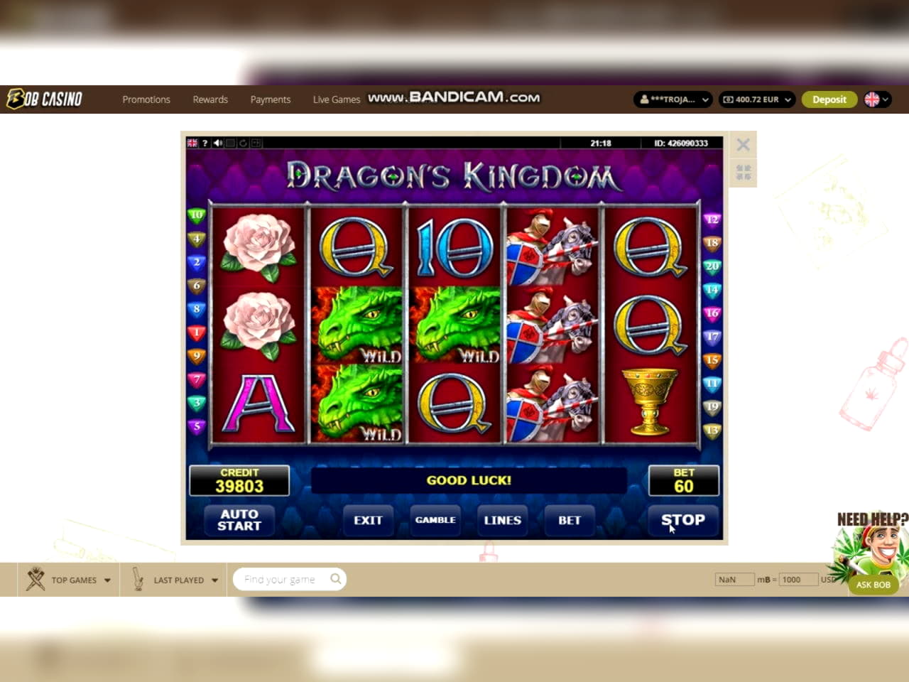 €4545 no deposit casino bonus at Miamidice Casino