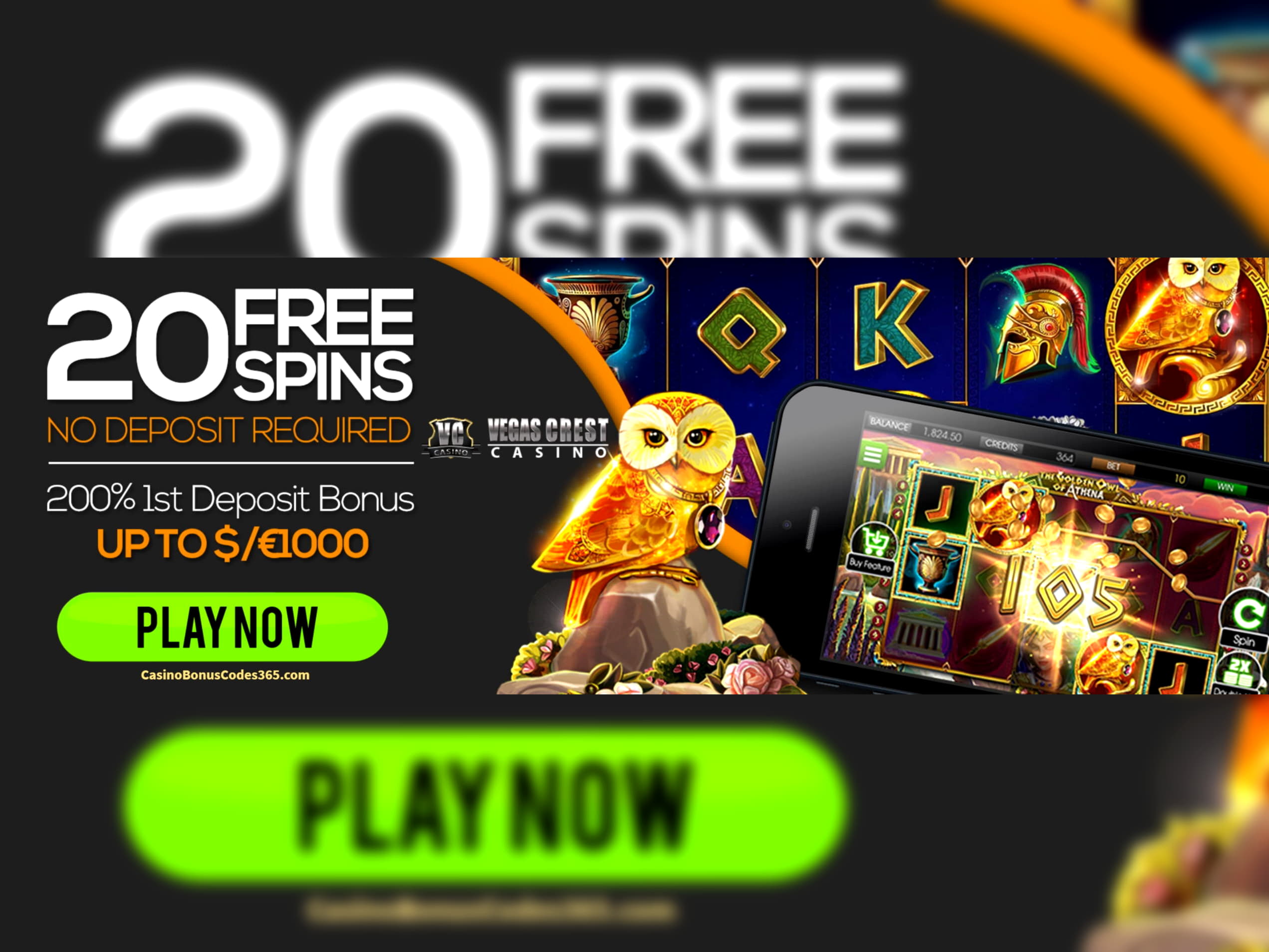 €1770 NO DEPOSIT at Estonia Casino 