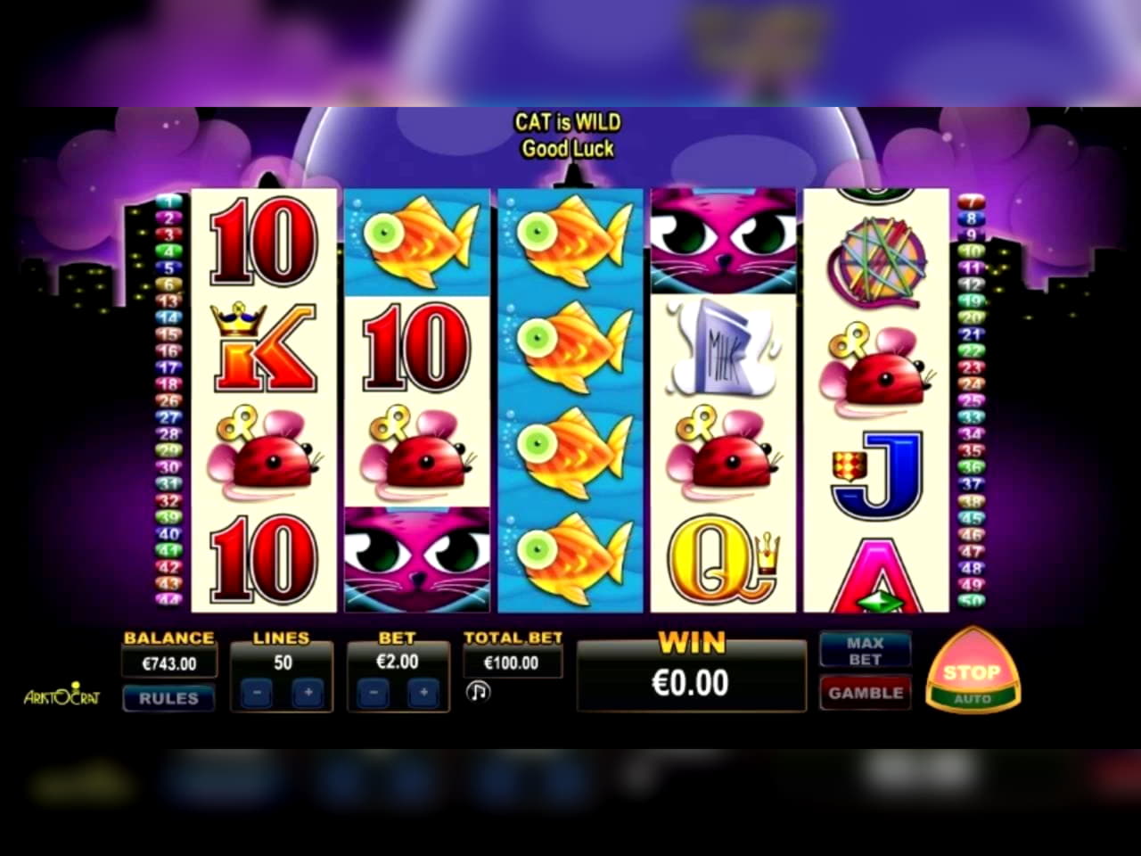 €50 Free Cash at Miamidice Casino