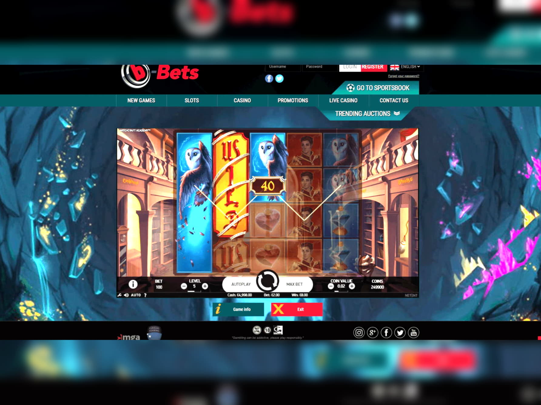 240 Free spins casino at Power Spins Casino
