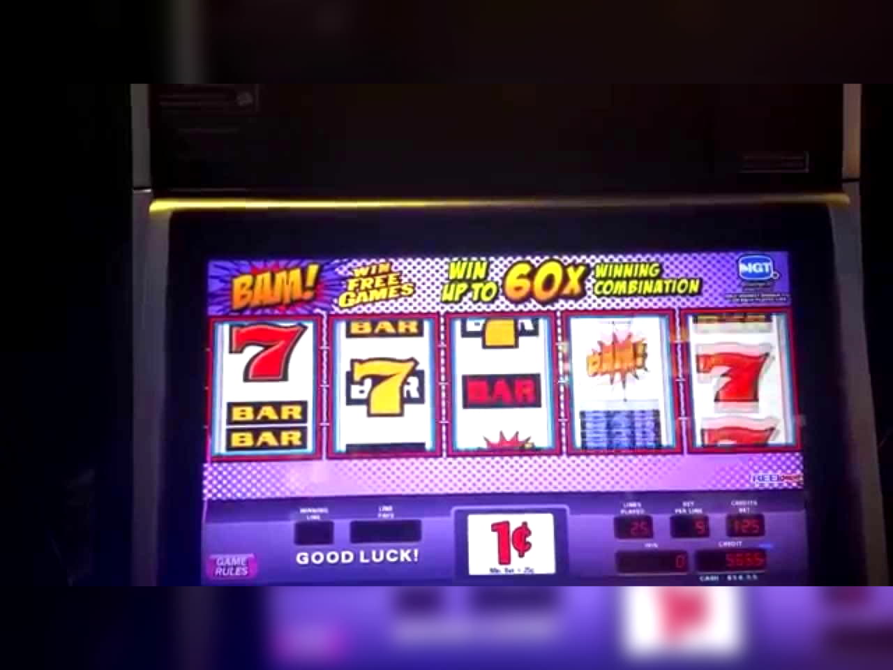725% casino match bonus at No Bonus Casino