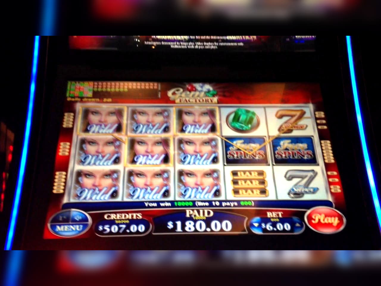 125% Match bonus at Win A Day Casino