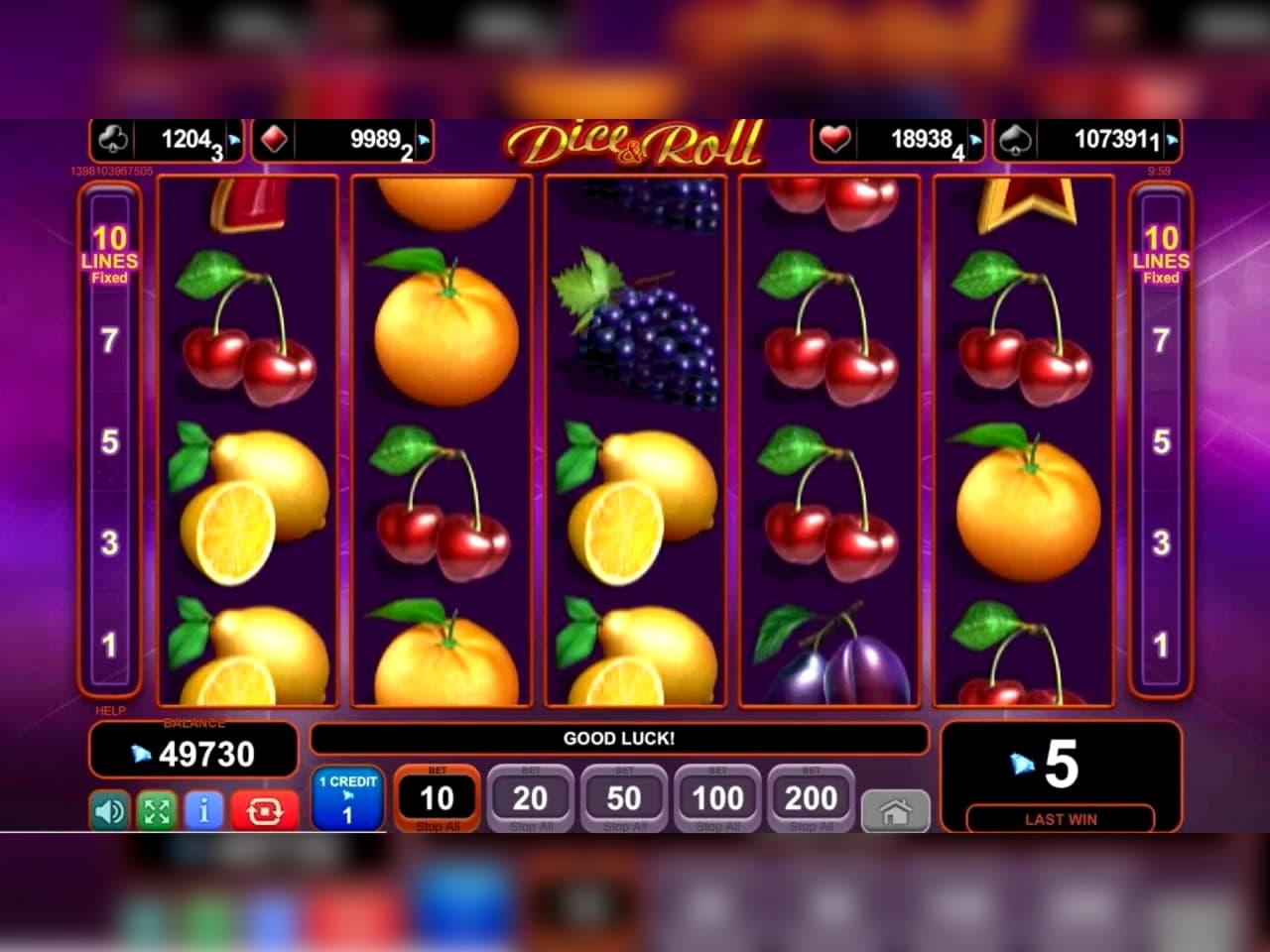 44 Free Spins no deposit at Mega Casino
