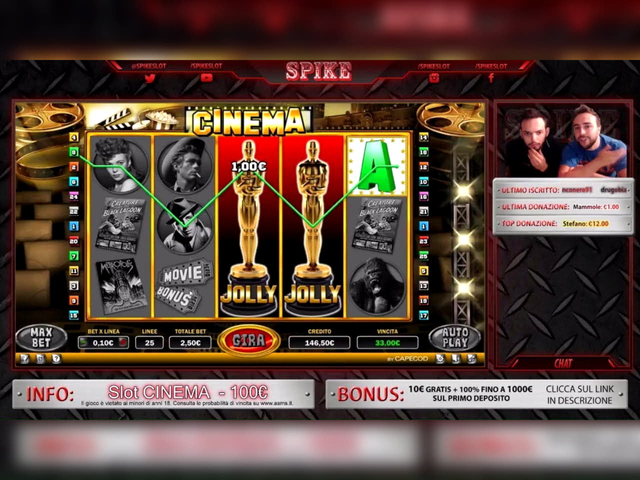 EURO 995 Tournament at Golden Star Casino