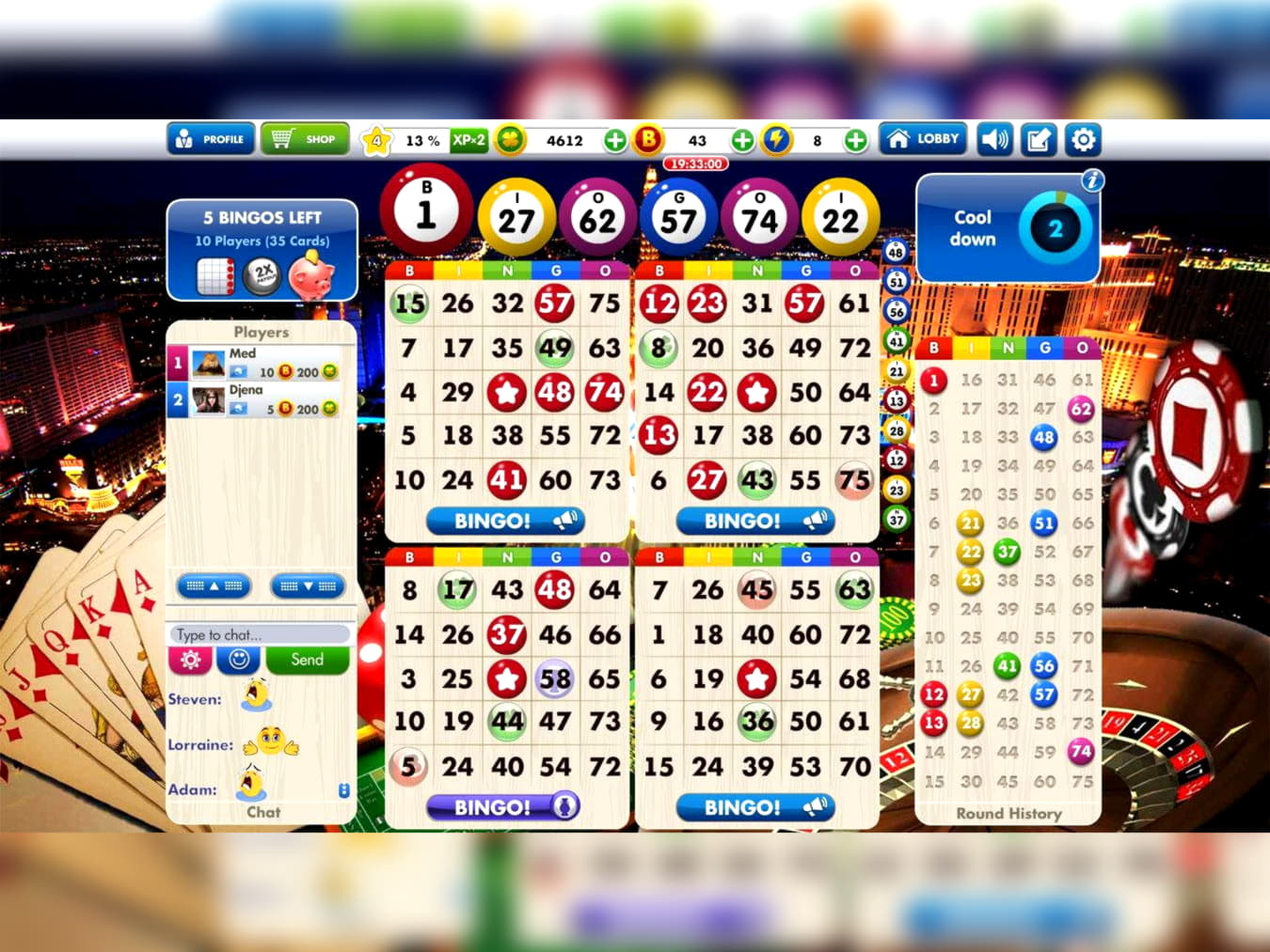 665% Casino match bonus at Win A Day Casino