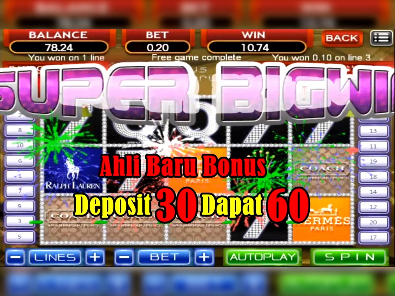 €555 Online Casino Tournament at bWin Casino
