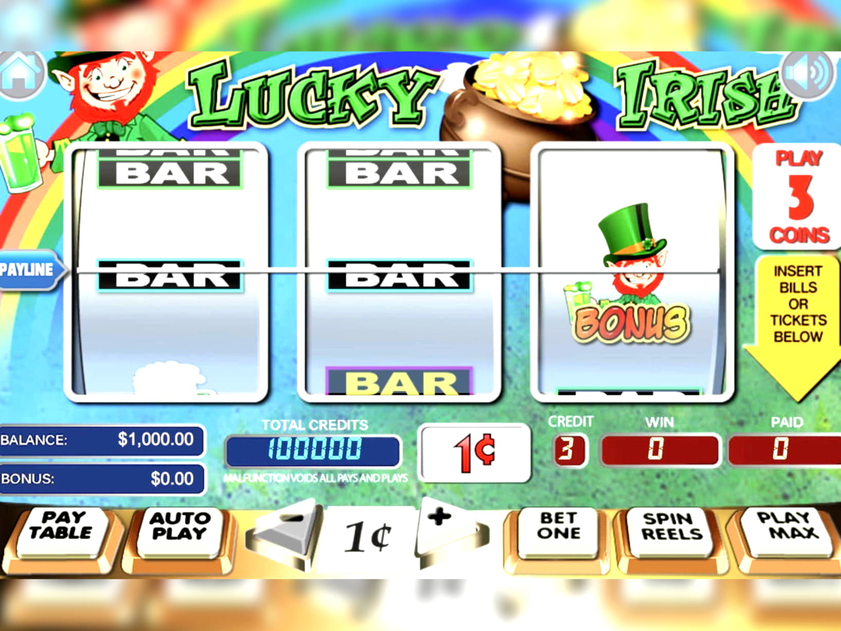 575% casino match bonus at No Bonus Casino