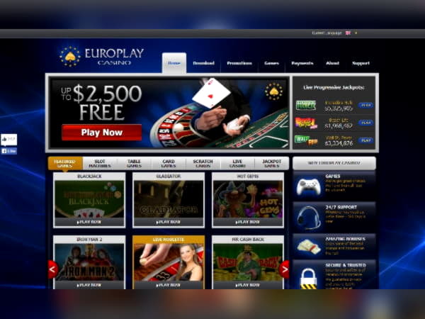 940% Deposit Match Bonus at Win A Day Casino