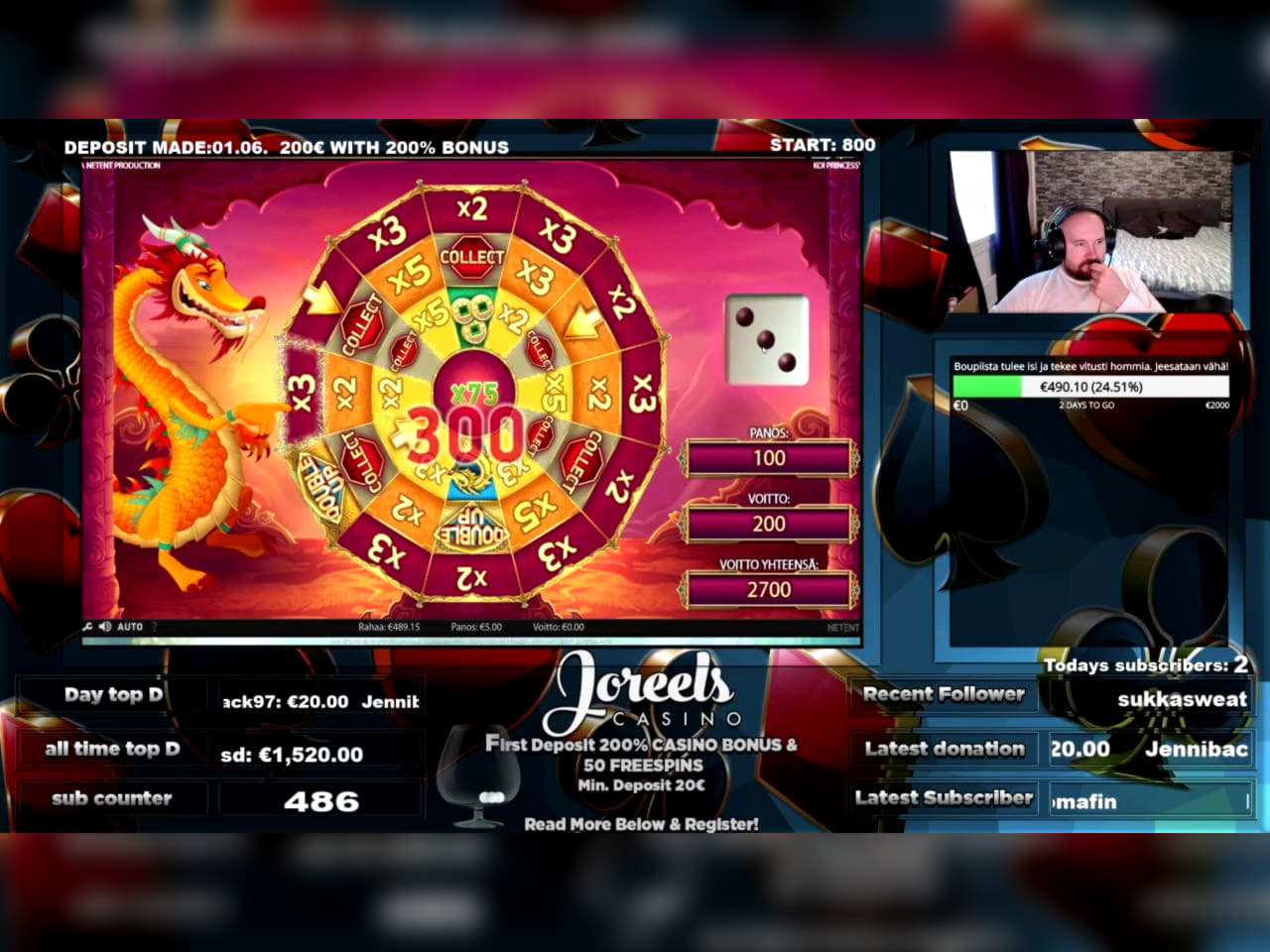 €645 free casino chip at Slots Million Casino