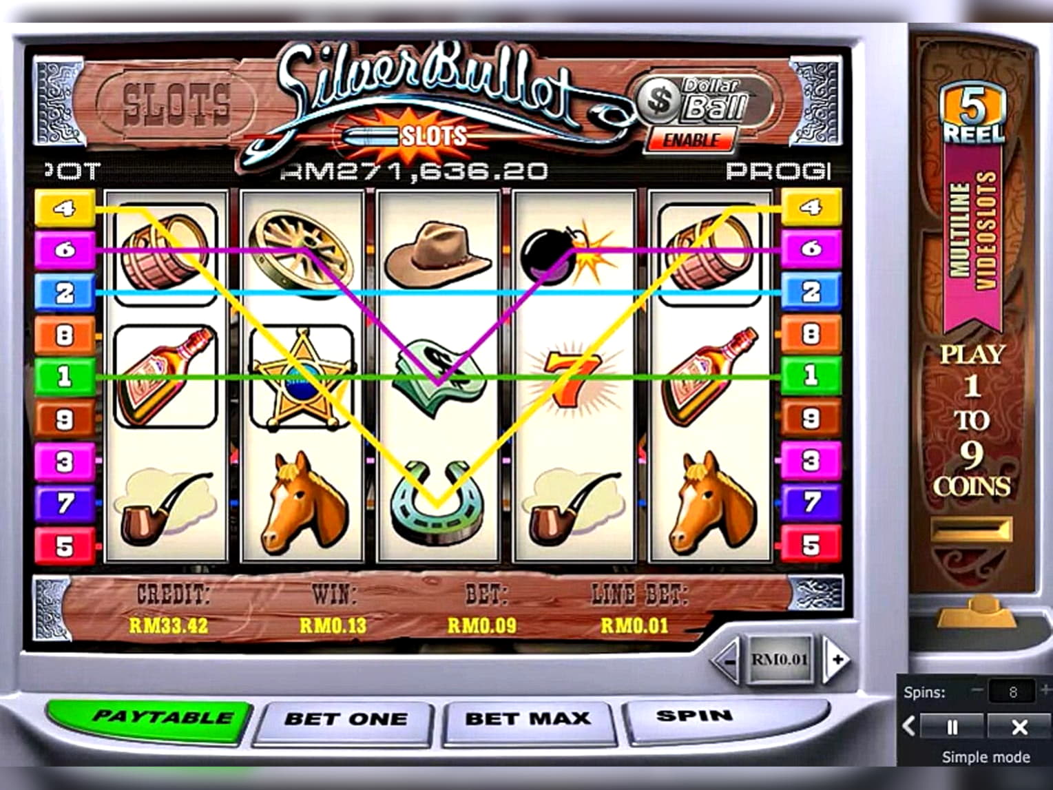 EURO 415 Free casino chip at Estonia Casino 
