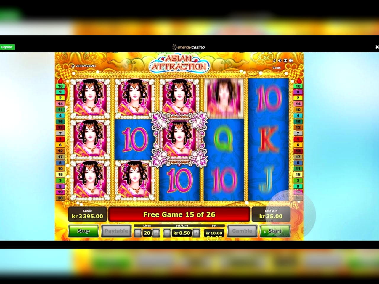 985% Match at a Casino at bWin Casino
