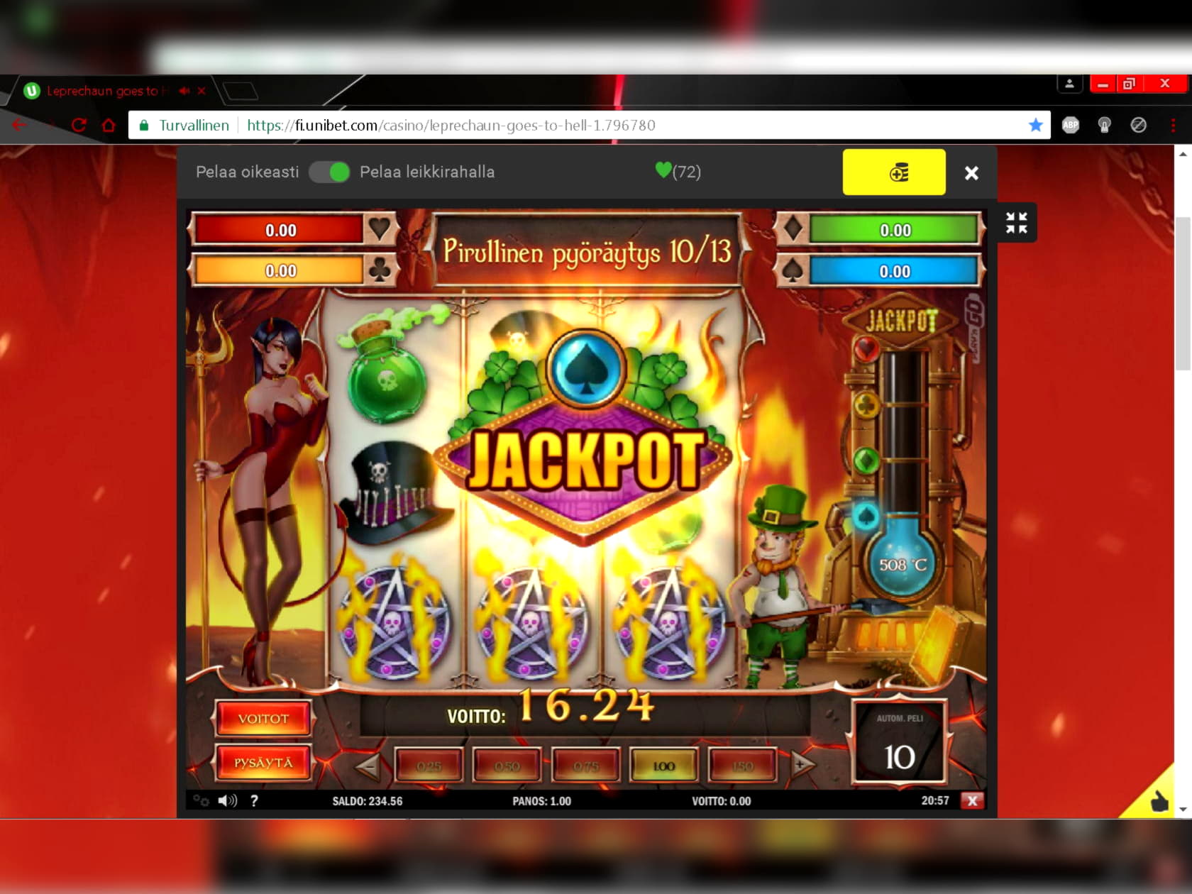15 free spins no deposit at Villento Casino