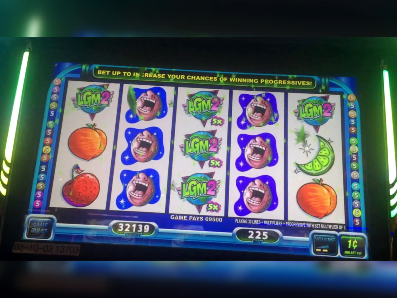 95 free casino spins at Casino Cruise