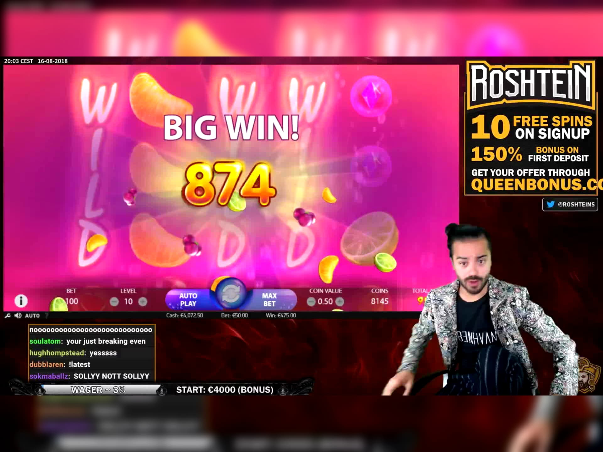 180% Signup Casino Bonus at Red Stag Casino