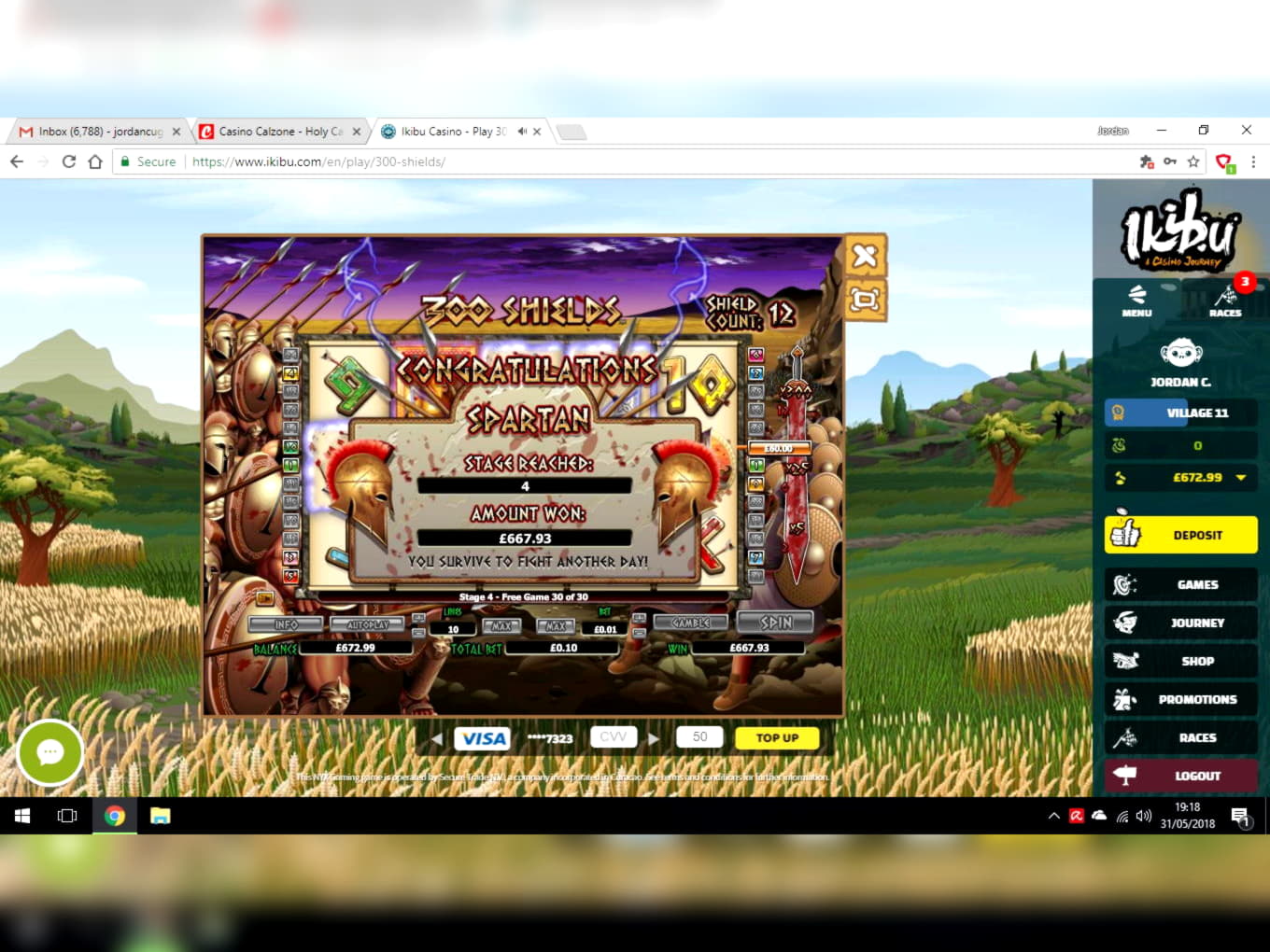 £695 Free chip casino at Golden Star Casino