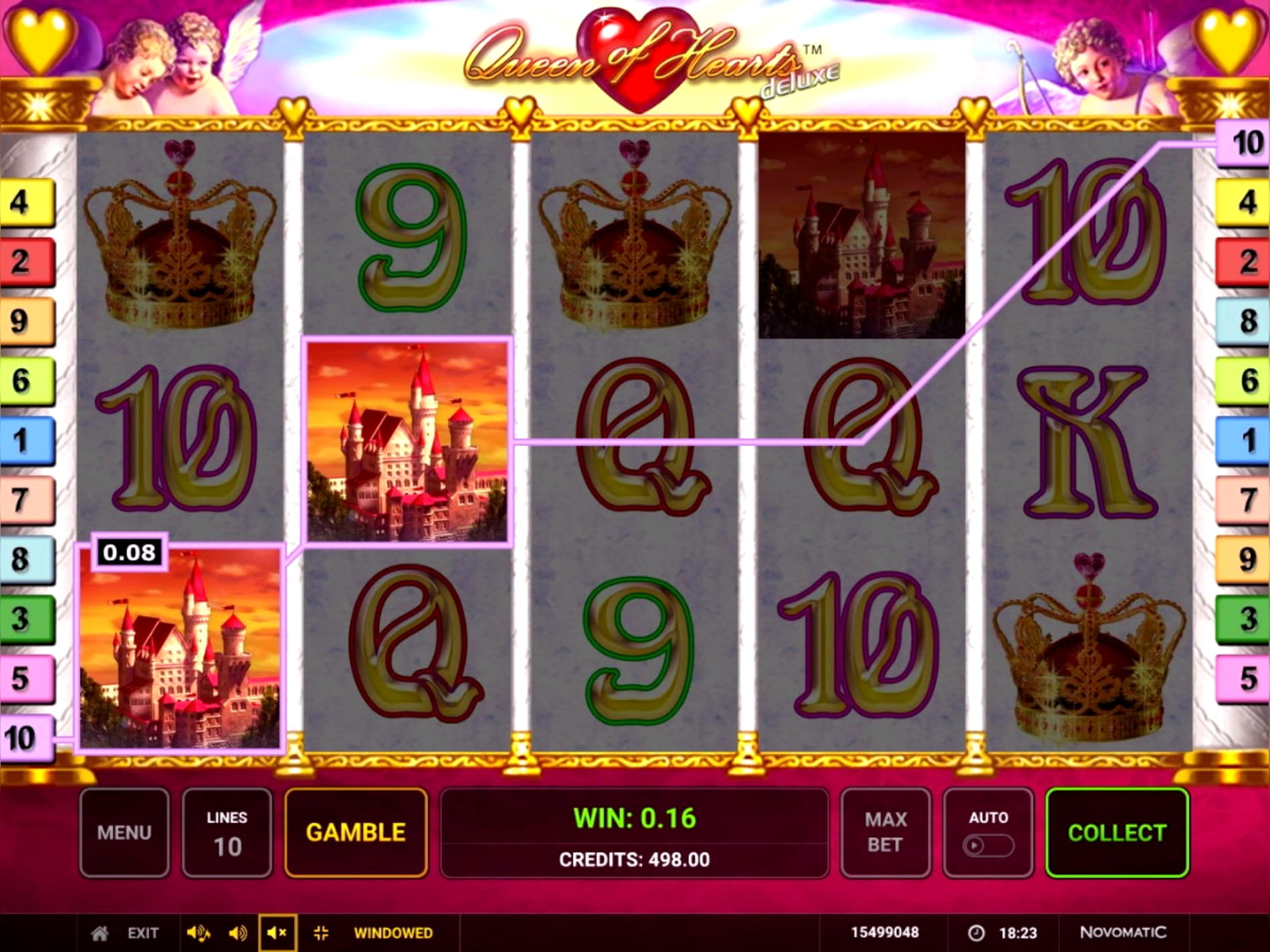 33 Trial Spins at bWin Casino