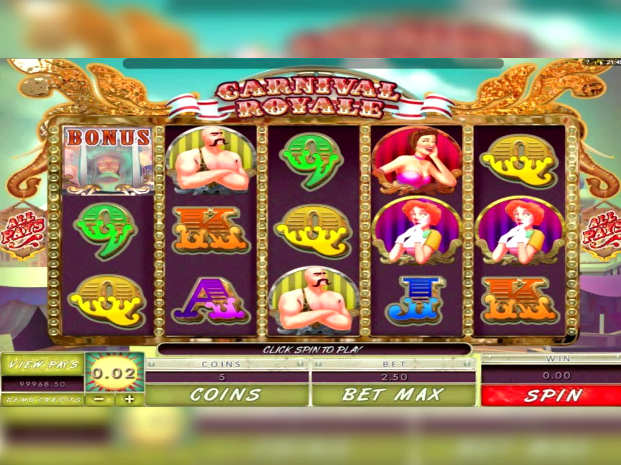 EUR 655 Daily freeroll slot tournament at Slots Million Casino