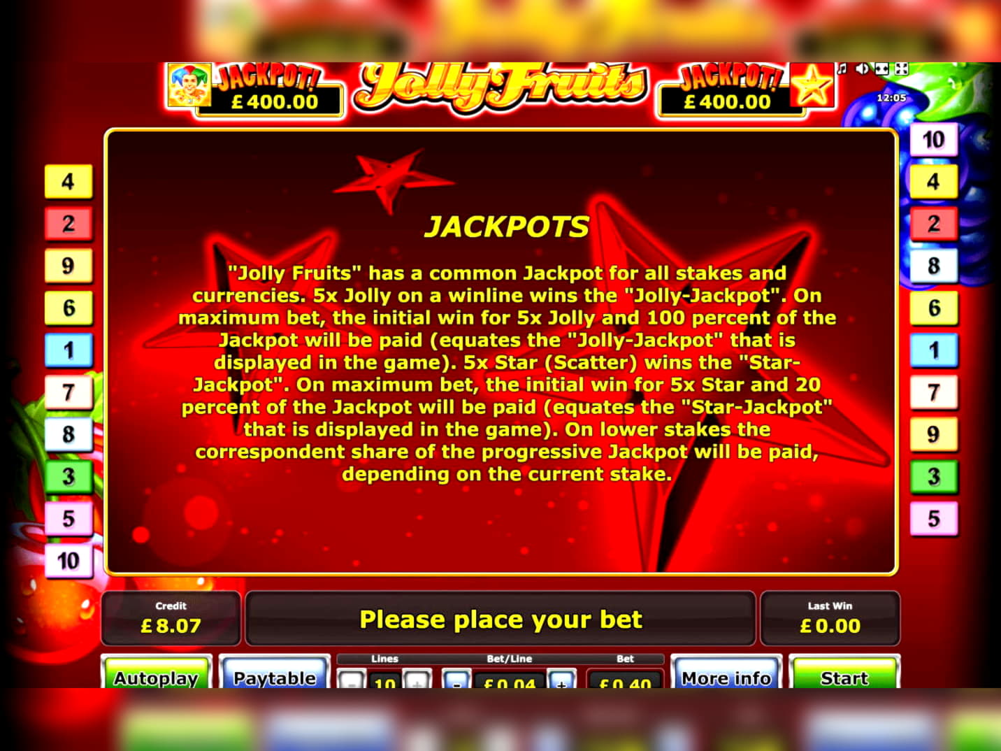 Eur 44 Online Casino Tournament at Royal Panda Casino