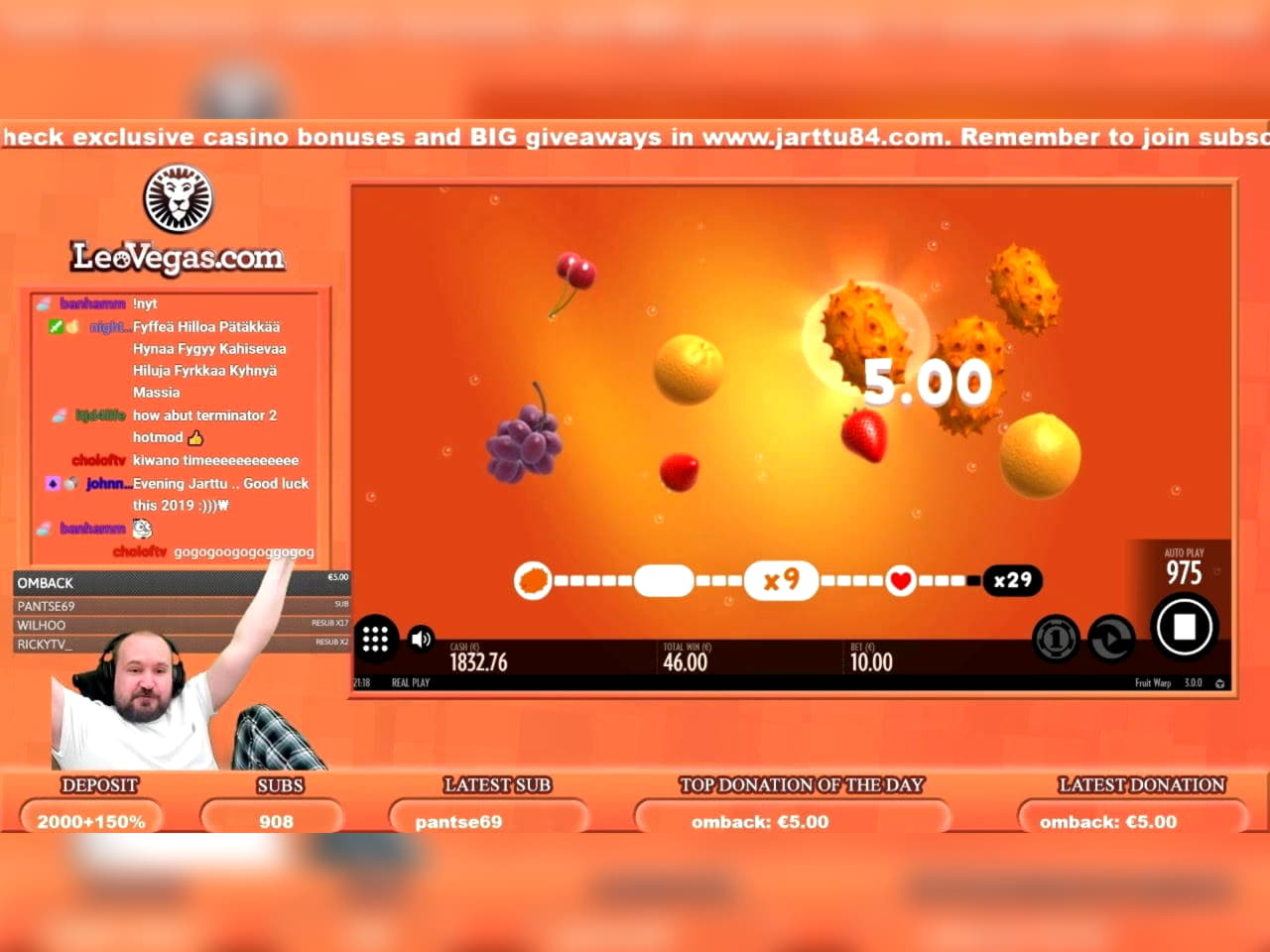 65% First deposit bonus at Casino Share
