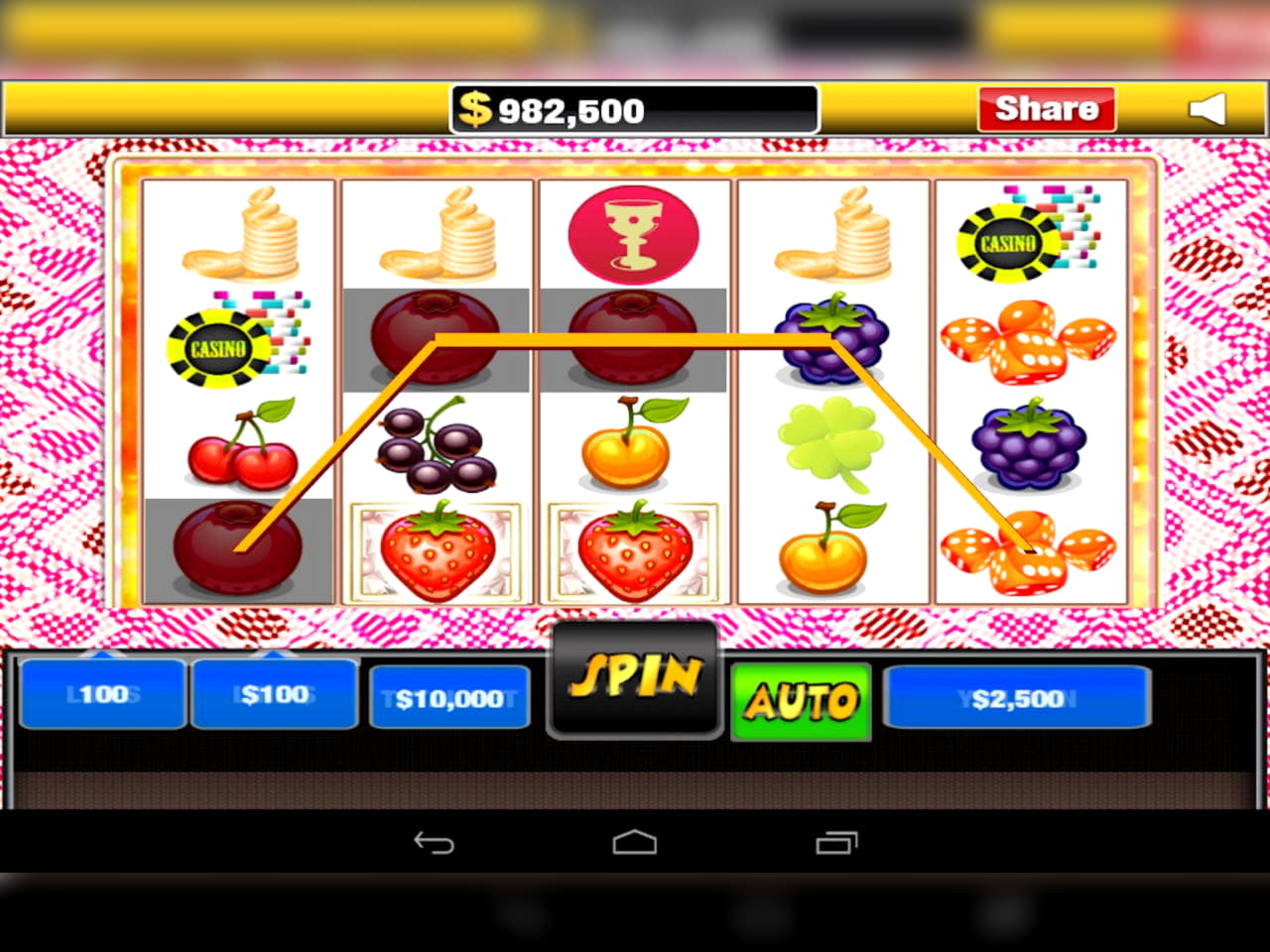 725% Match Bonus Casino at Slots Million Casino