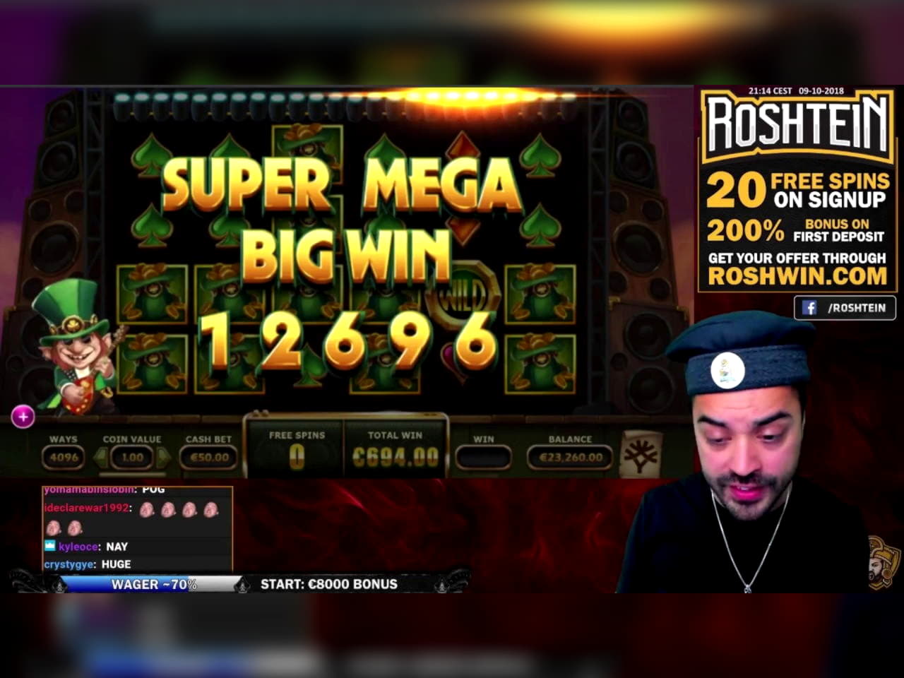 155 free spins no deposit at Slots Heaven Casino