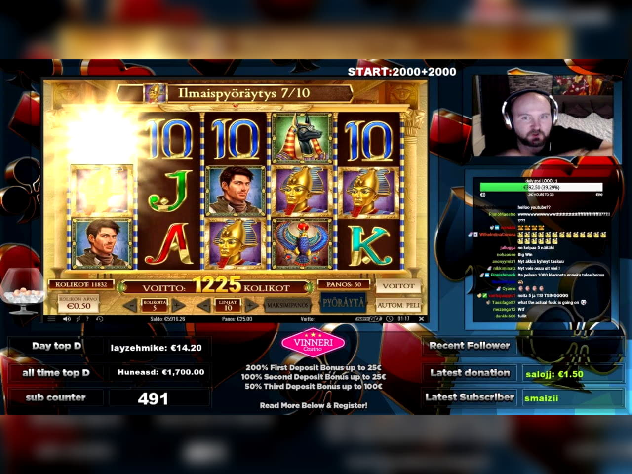$120 Free Money at Genesis Casino