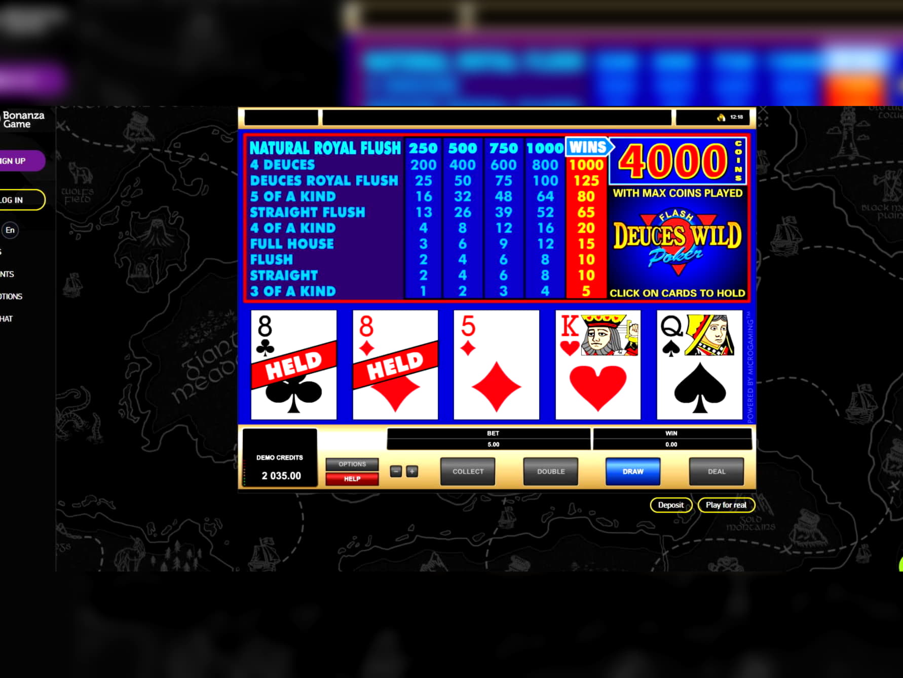 150% Signup casino bonus at No Bonus Casino
