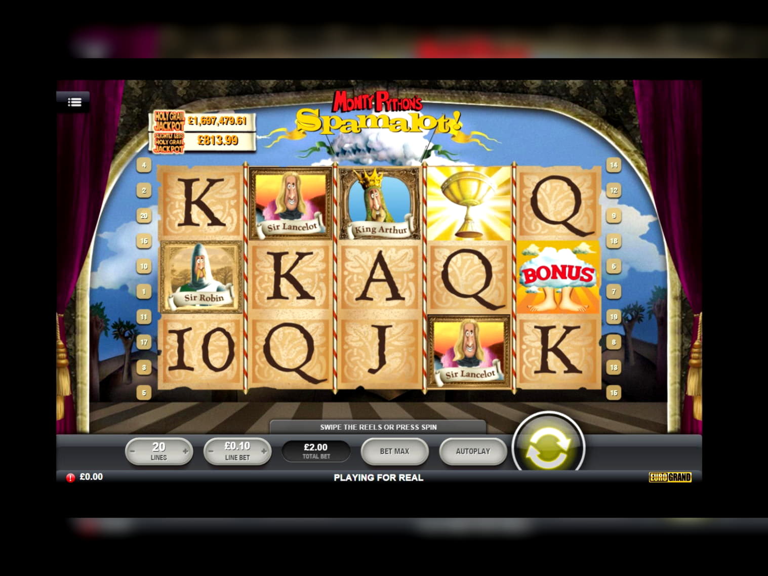 Eur 2285 No deposit bonus code at Miamidice Casino