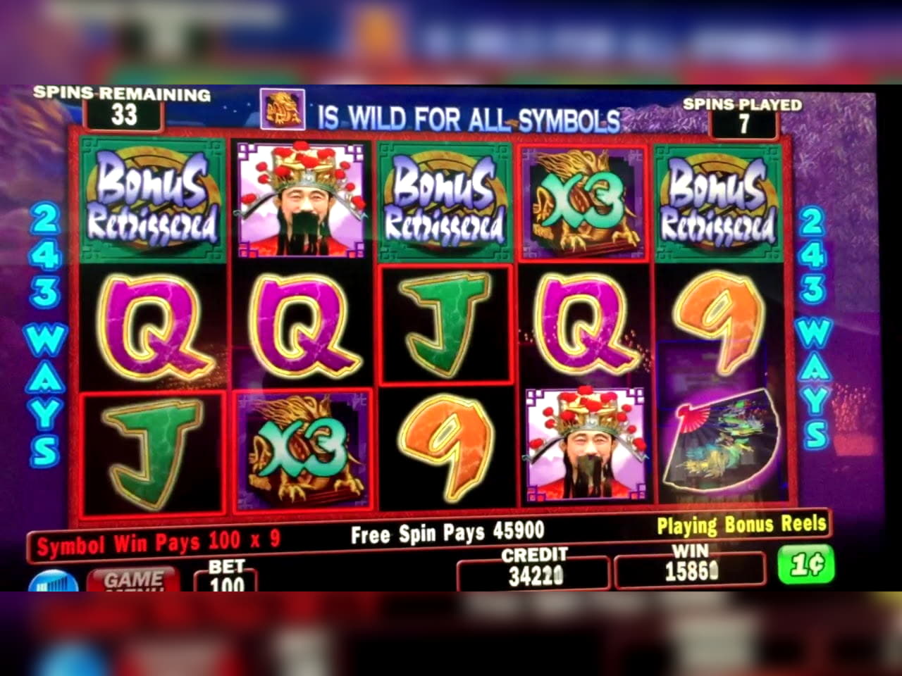 222 Free Spins at Emu Casino
