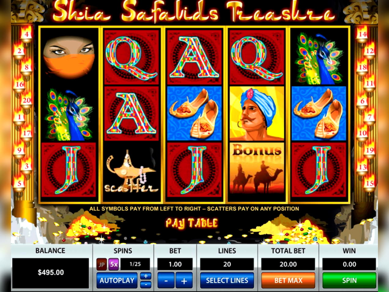 €325 Online Casino Tournament at Mobile Bet Casino