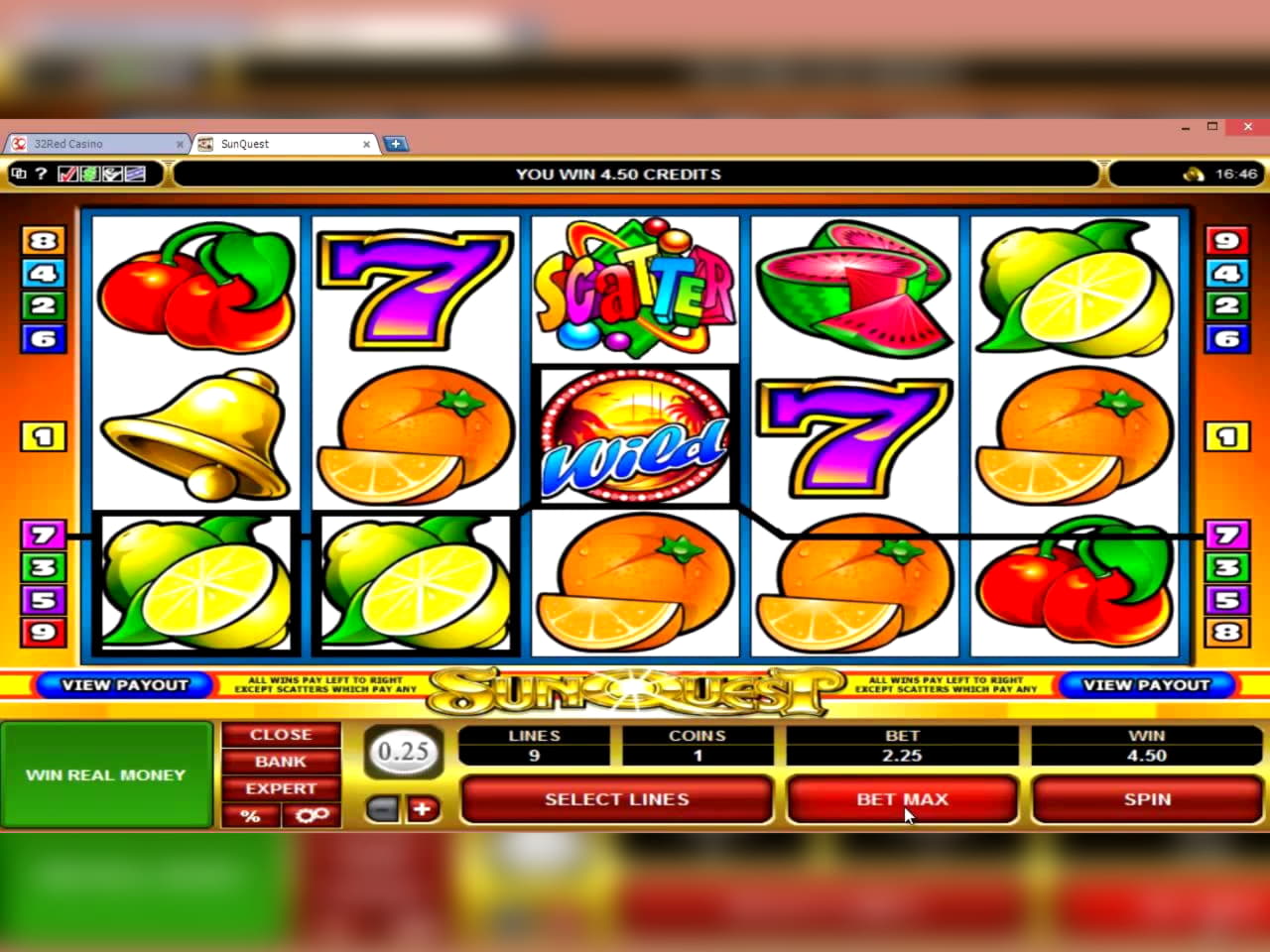 135 Free Spins no deposit at Casino Cruise