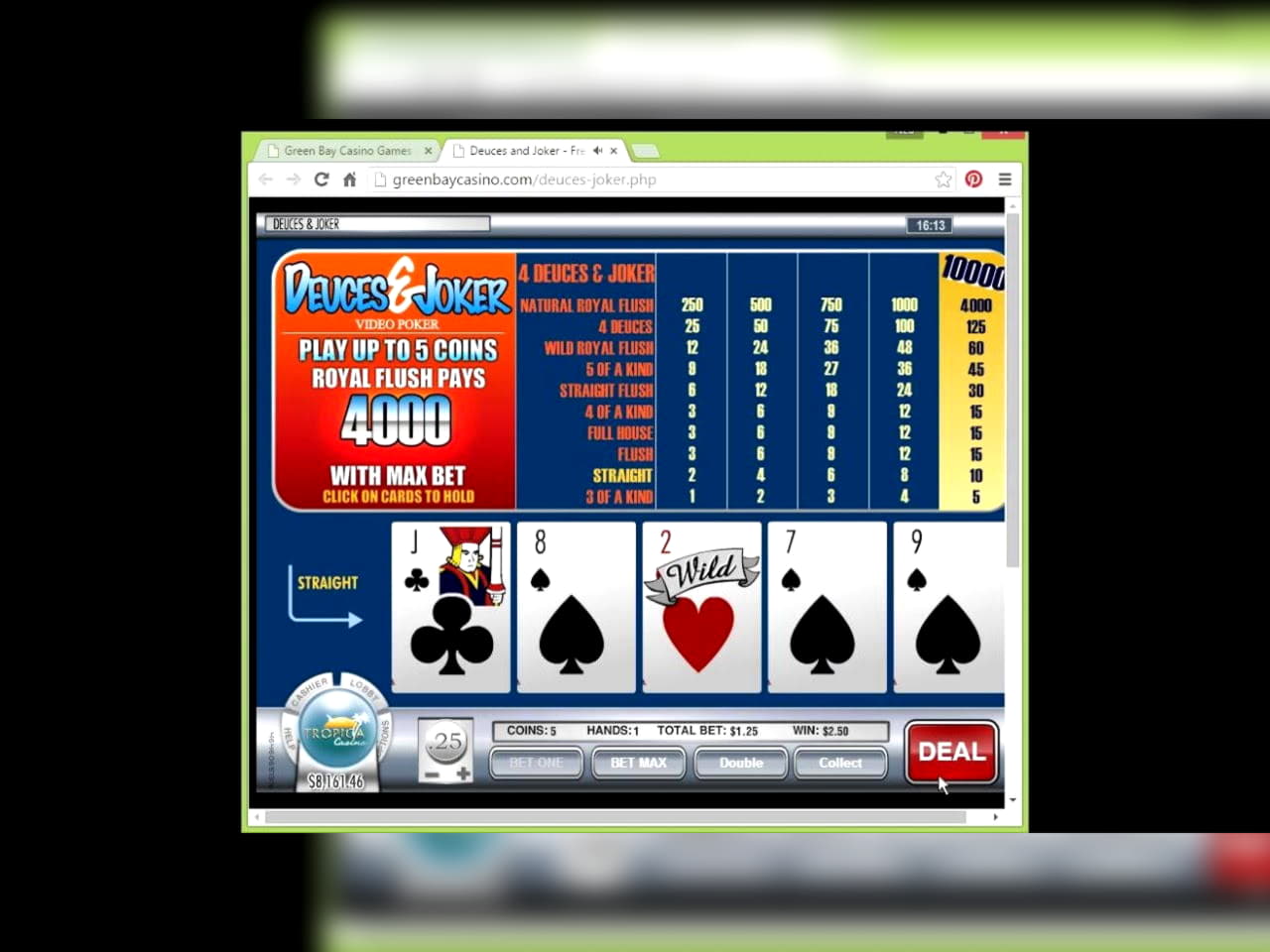 145 Free Spins no deposit casino at Casino Action