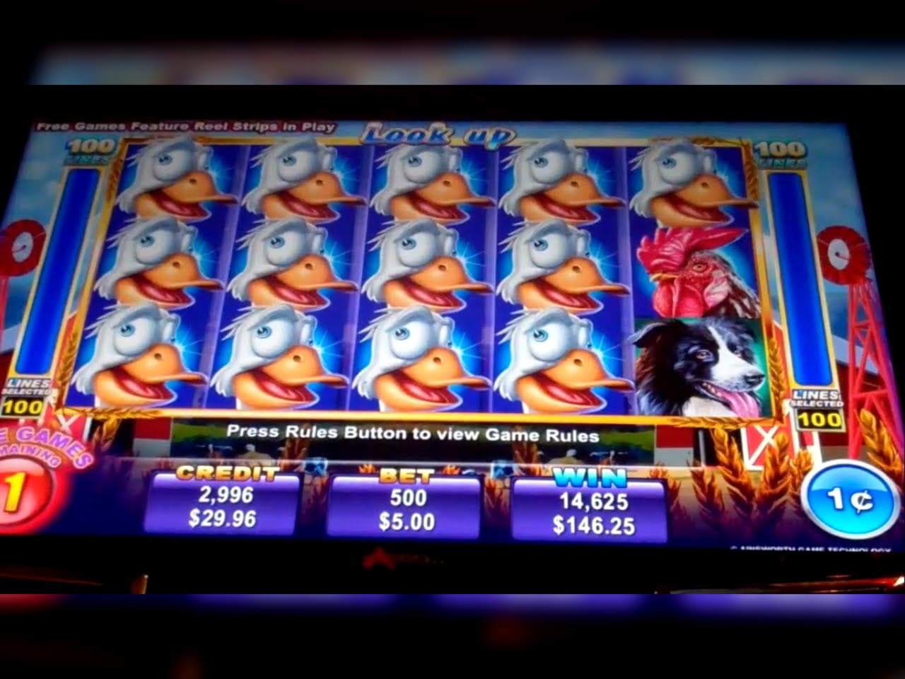 $190 casino chip at Win A Day Casino