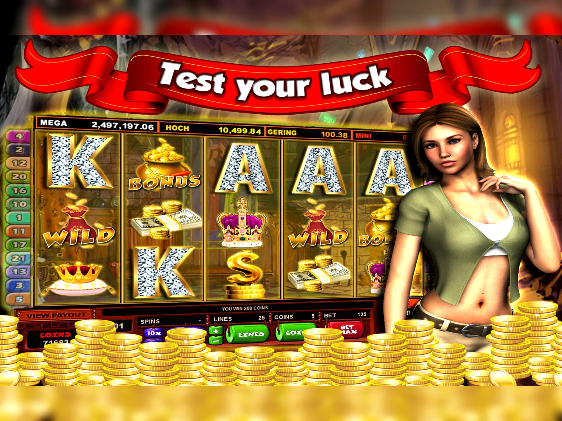 £655 Mobile freeroll slot tournament at Casino Cruise