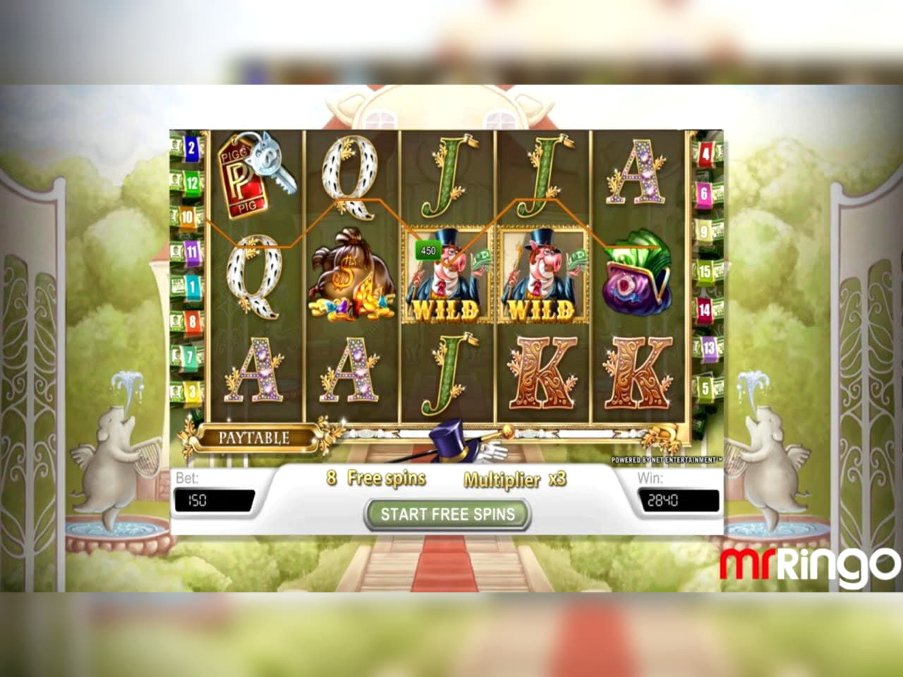 575% Match bonus casino at Casino Action