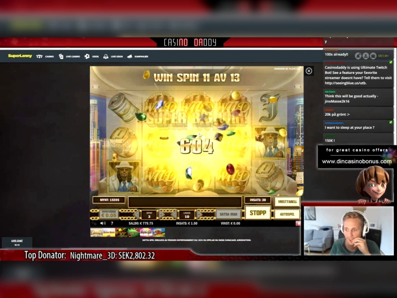 60 FREE Spins at Slots Million Casino
