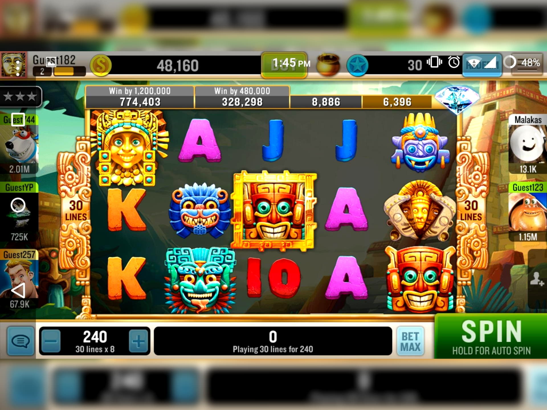 EURO 305 Free Cash at Miamidice Casino