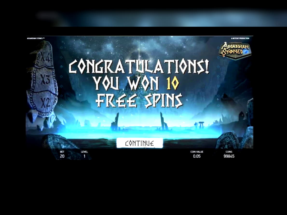 290 Free spins at Casino Share