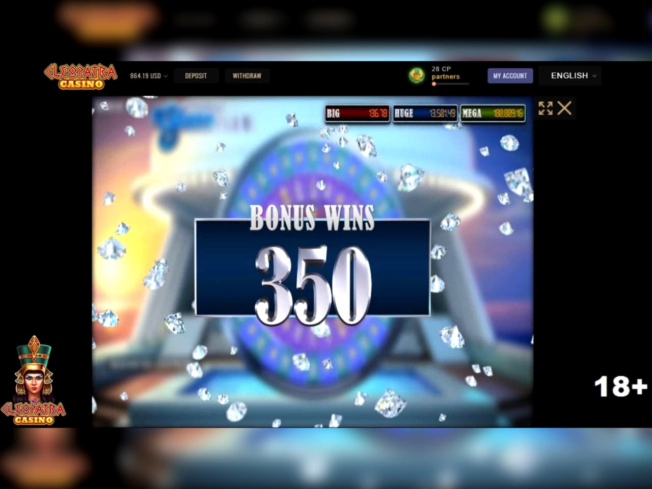 225 Free spins casino at Casino com