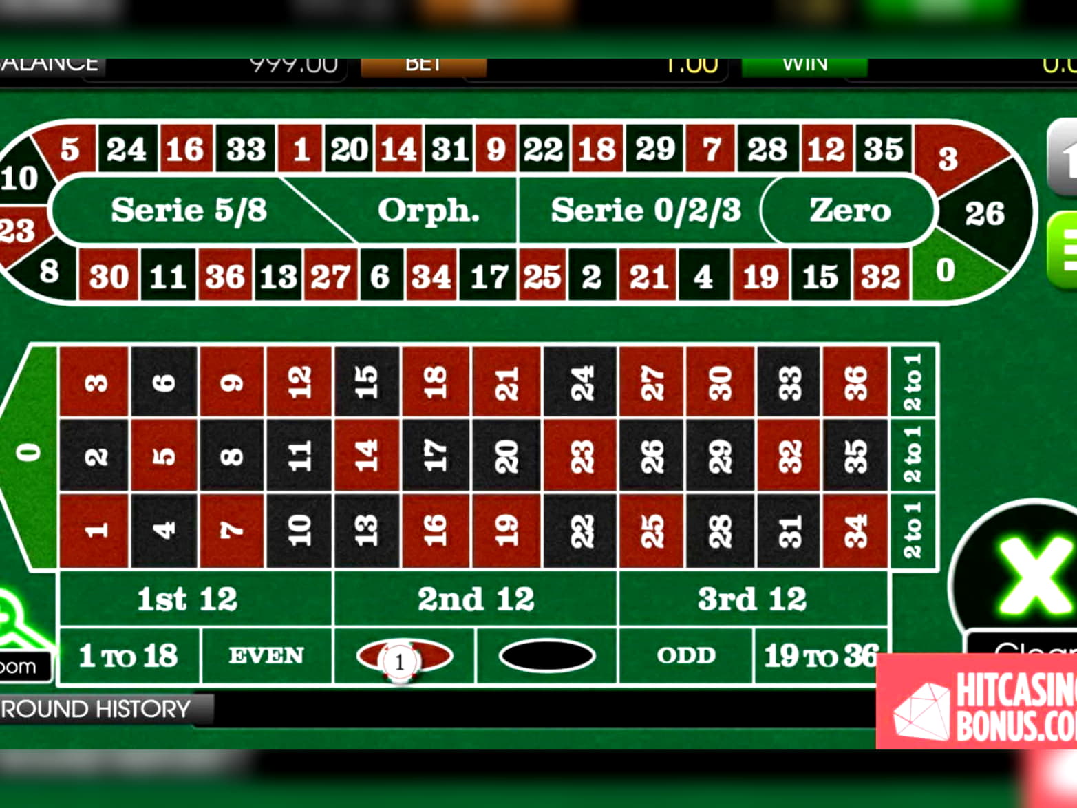$400 casino chip at bWin Casino