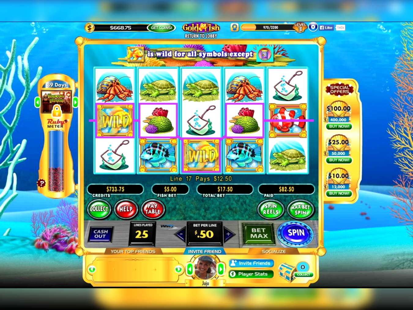 $1570 no deposit bonus at bWin Casino